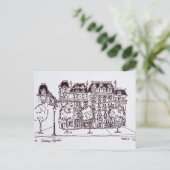 Haussmann-architectuur | Champs Elysees, Parijs Briefkaart (Staand voorkant)