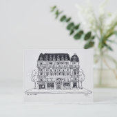 Haussmann-architectuur | Rue du Louvre, Parijs Briefkaart (Staand voorkant)