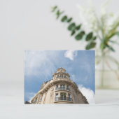 Haussmann Building Corner, Parijs Briefkaart (Staand voorkant)