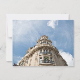 Haussmann Building Corner, Parijs Briefkaart