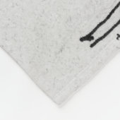 Haussmann Building | Rue de Rennes, Parijs Fleece Deken (Hoek)