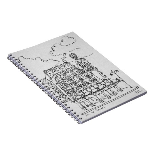 Haussmann Building | Rue de Rennes, Parijs Notitieboek (Rechterzijde)