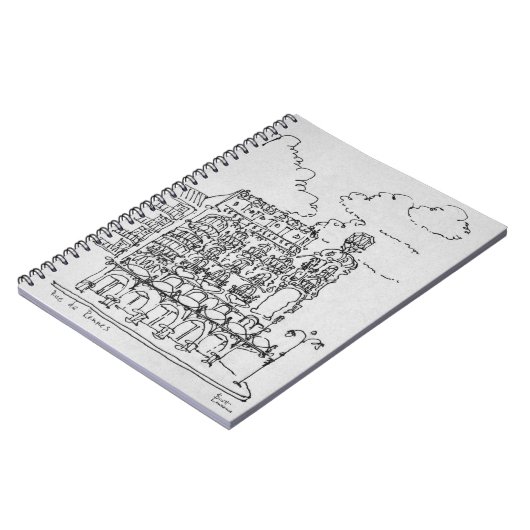 Haussmann Building | Rue de Rennes, Parijs Notitieboek (Linkerzijde)