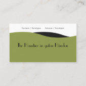 Haustier Pflege Visitekaartje (Achterkant)