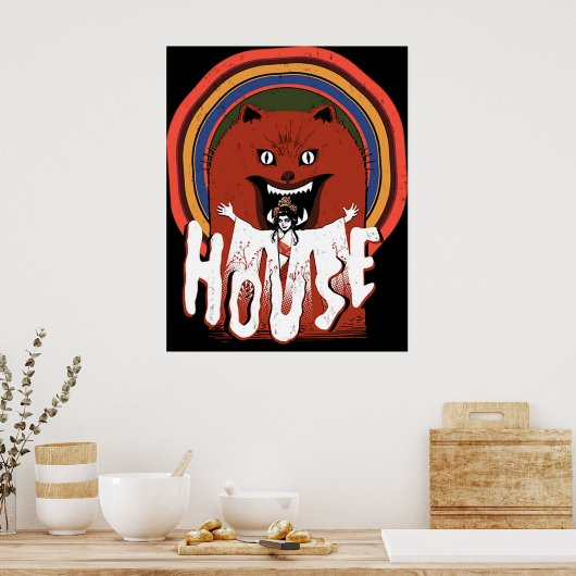 Hausu Huis 1977 Poster (Keuken)