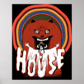 Hausu Huis 1977 Poster (Voorkant)