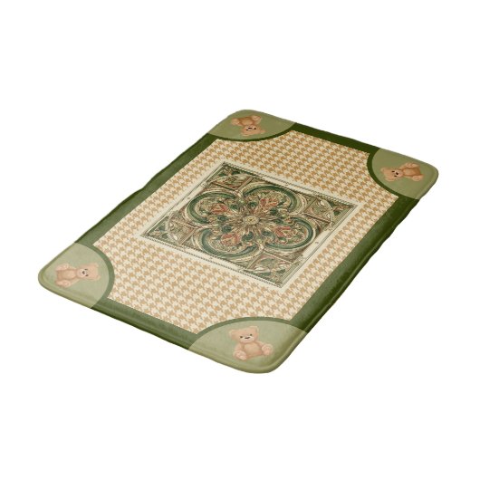 Haut Houndstooth, Badmat (Gekanteld)