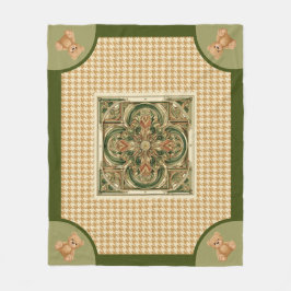 Haut Houndstooth, Fleece Deken