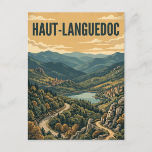 Haut-Languedoc Regionaal Natuurpark Frankrijk Briefkaart