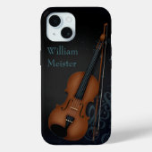 Haute Bofoome Violinist Black Case-Mate iPhone Case (Achterkant)