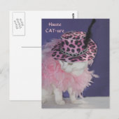 Haute CAT-ure Briefkaart (Voorkant / Achterkant)