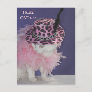 Haute CAT-ure Briefkaart
