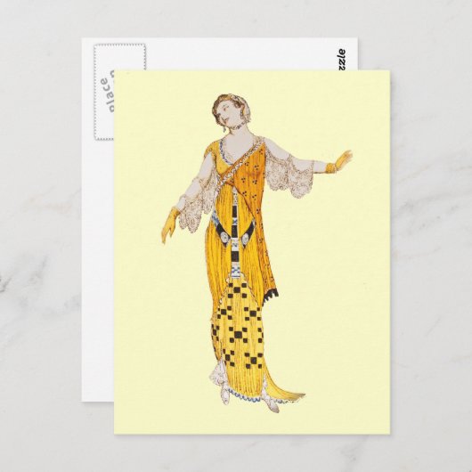 Haute Couture Briefkaart (Voorkant / Achterkant)