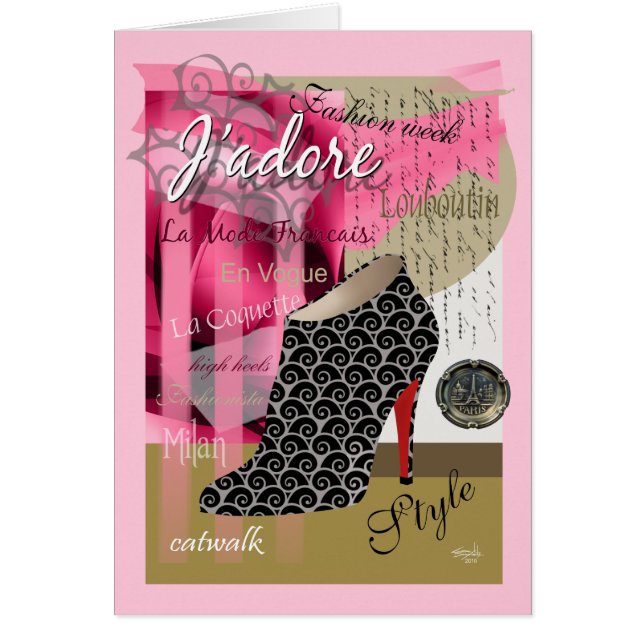 Haute Couture Card (Voorkant)