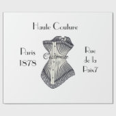 Haute Couture Corset Thunder_Cove Cadeaupapier (Vlak)