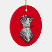 Haute Couture Corset Thunder_Cove Keramisch Ornament (Rechts)