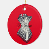 Haute Couture Corset Thunder_Cove Keramisch Ornament (Links)