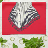 Haute Couture Corset Thunder_Cove Kitchen naar Theedoek (Gevouwen)