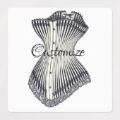 Haute Couture Corset Thunder_Cove Labels (Design 1)