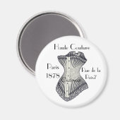 Haute Couture Corset Thunder_Cove Magneet (Voorkant / Achterkant)