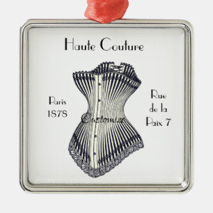 Haute Couture Corset Thunder_Cove Metalen Ornament
