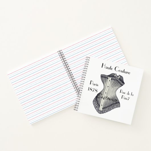 Haute Couture Corset Thunder_Cove Notitieboek (Binnen)