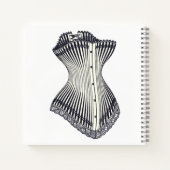 Haute Couture Corset Thunder_Cove Notitieboek (Achterkant)