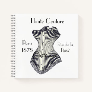 Haute Couture Corset Thunder_Cove Notitieboek