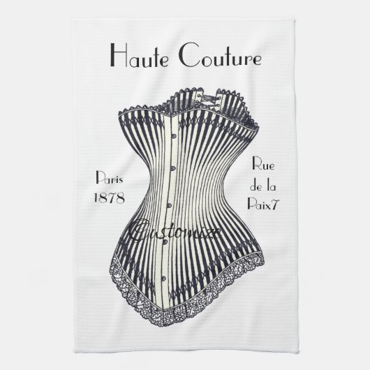 Haute Couture Corset Thunder_Cove Theedoek (Verticaal)