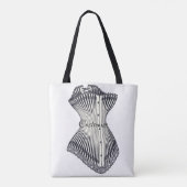 Haute Couture Corset Thunder_Cove Tote Bag (Achterkant)