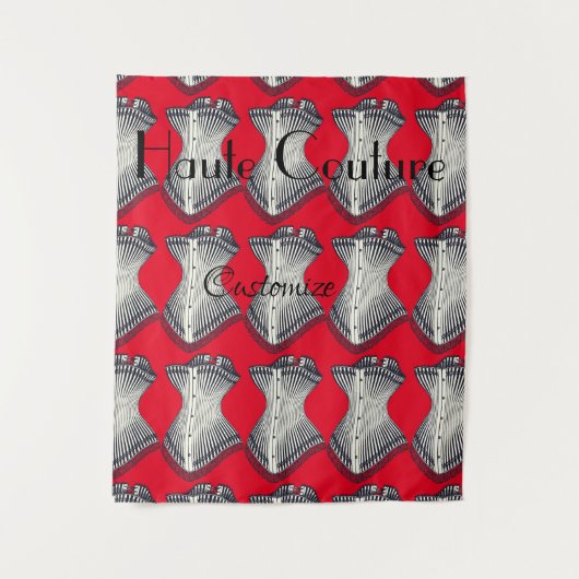 Haute Couture Corset Thunder_Cove Wandkleed (Voorkant)
