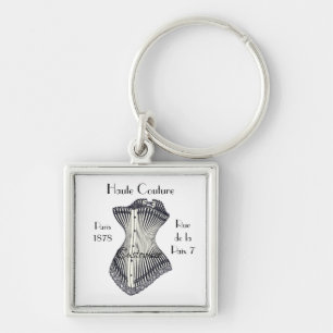 Haute Couture Corset Thunder_        CoveNapkins Sleutelhanger
