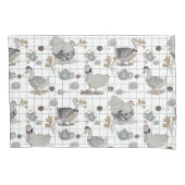 Haute Couture Kip print Kussensloop (Voorkant)