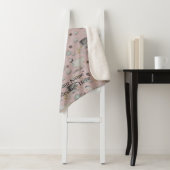 Haute Couture Kip print Sherpa Deken (In situ)