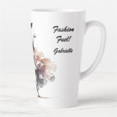 Haute Couture Latte-Mok Latte Mok (Rechts)