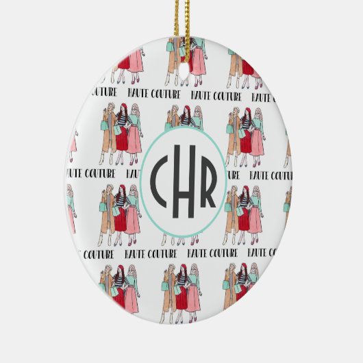 Haute Couture | MODE | Parijs | Monogram Keramisch Ornament (Rechts)