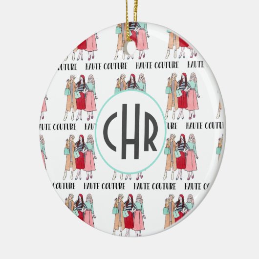 Haute Couture | MODE | Parijs | Monogram Keramisch Ornament (Links)