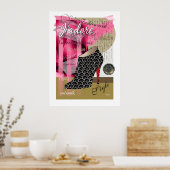 Haute Couture Poster Print (Keuken)
