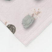 Haute Couture Print Kinderkamer Fleece Deken (Hoek)