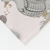 Haute Couture Print Kinderkamer Fleece Deken (Hoek)