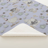 Haute Couture Print Kinderkamer Sherpa Deken (3/4)
