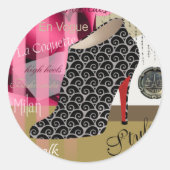 Haute Couture Sticker (Voorkant)
