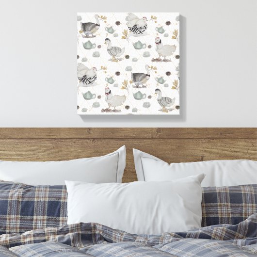 Haute Couture Theme Boganhues Kunstwerk Canvas Afdruk (Insitu (Slaapkamer))