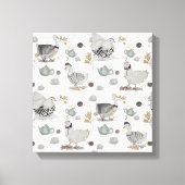 Haute Couture Theme Boganhues Kunstwerk Canvas Afdruk (Voorkant)