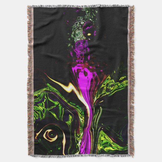 Haute Couture Throw Blanket Deken (Voorkant Verticaal)