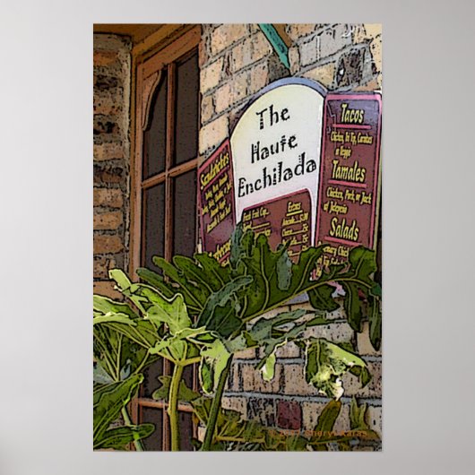 Haute Enchilada Poster (Voorkant)
