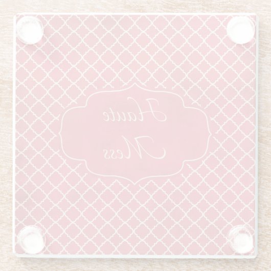 Haute Mess Funny Glazen Onderzetter (Achterkant)