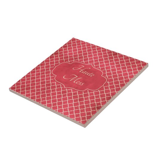 Haute Mess Funny Tegeltje (Zijkant)