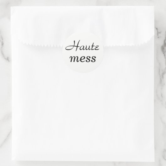 Haute Mess Sticker (Tas)