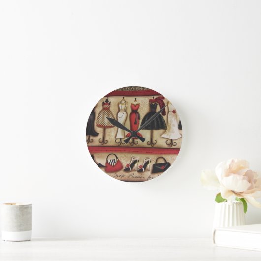 Haute Mode Ronde Klok (Huis)